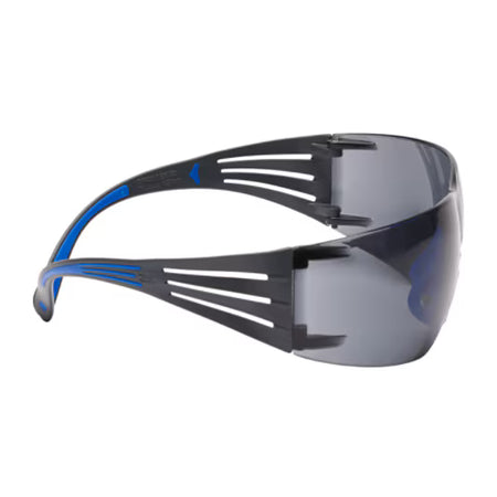 3M™ SecureFit™ 400 Schutzbrille, blau/grau Rahmen, Scotchgard™ Anti-Beschlag und kratzbeständige Beschichtung (K&N), graue Scheiben, SF402SGAF-BLU-EU