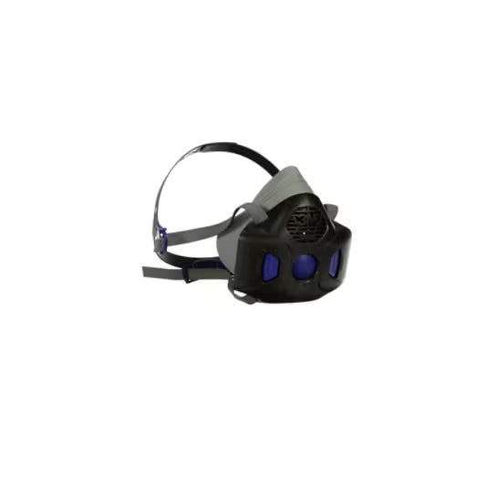 3M™ Secure Click™ Wiederverwendbare Halbmaske mit Sprechmembrane, Größe M, HF-802SD