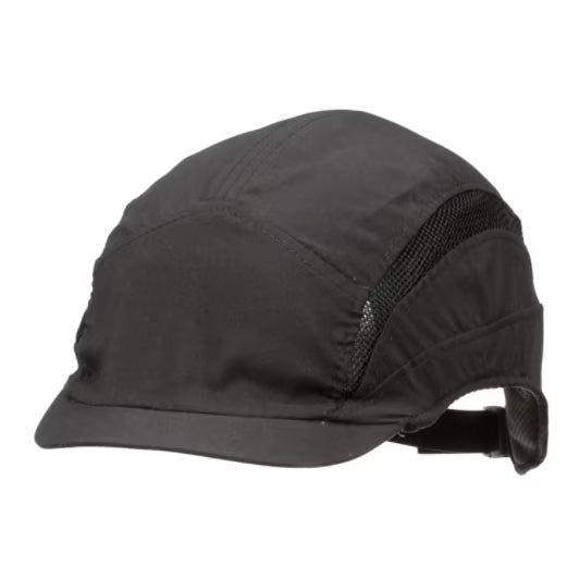 3M™ First Base™ 3 Anstoßkappe 2030609, Classic, schwarz, Mikroschirm, 25 mm, kundenspezifisch