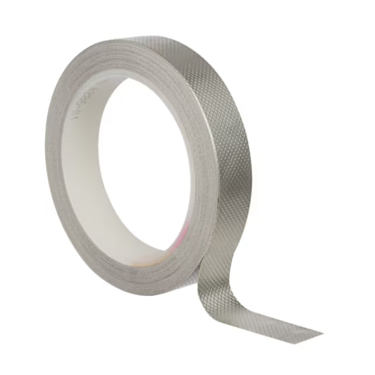 3M™ ET 1345 Kupferfolie, geprägt, verzinnt, mit nichtleitendem Klebstoff, Dose, 25 mm x 16,5 m x 0,1 mm