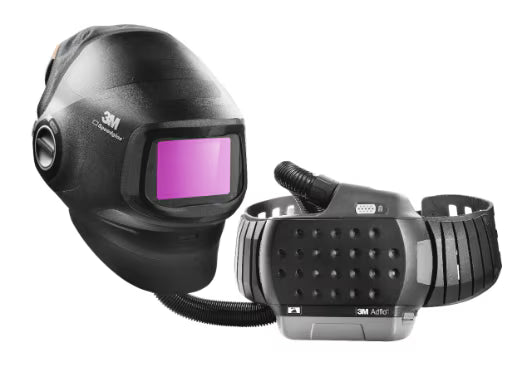 3M™ Adflo™ Gebläse-Atemschutzsystem mit 3M™ Speedglas™ G5-01 Schweißhelm, mit Schweißfilter G5-01/03TW, mit Verbrauchsmaterialkit und Tasche, 617829