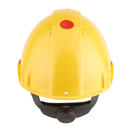 3M™ Schutzhelm, Uvicator, Ratschenverschluss, belüftet, Kunststoff-Schweißband, gelb, G3000NUV-GU