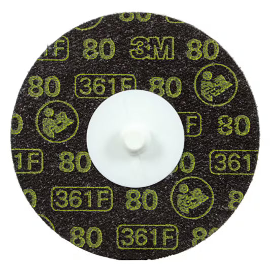 3M™ Roloc™ Schleifscheibe 361F, gelb, Ø 76 mm, P80