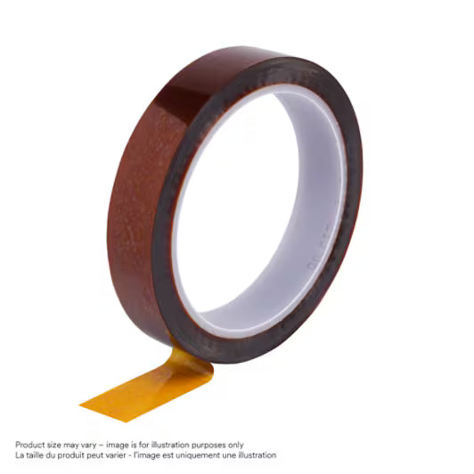 3M™ ET 1205 Polyimidfolie, MC26, Bernstein, 9 mm x 33 m x 0.08 mm