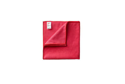 Scotch-Brite™ Hochleistungs-Mikrofasertuch 2010, Rot, 360 mm x 360 mm, 5 Stück/Packung, 10 Packungen/Karton