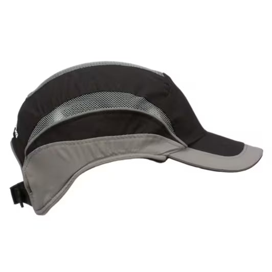 3M™ First Base™ 3 Anstoßkappe 2031217, Elite, Schwarz/Grau, Standardschirm, 70 mm