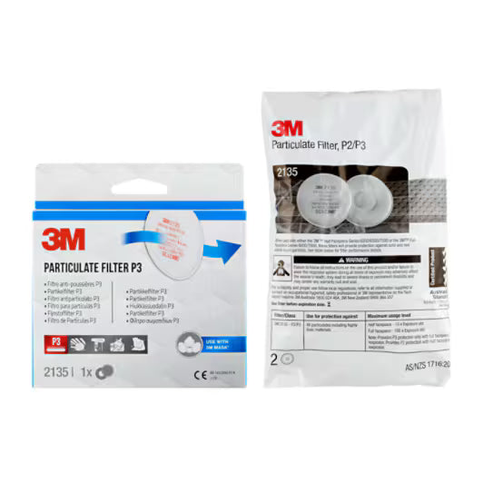 3M™ Feinstaubfilter 2135, P3 für die Serien 6000 und 6500, 1 Paar/Packung