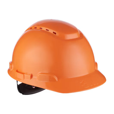 3M™ Schutzhelm, Ratschenverstellung, belüftet, Kunststoff-Schweißband, orange, H700N-OR