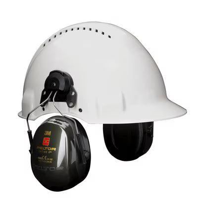 3M™ PELTOR™ Optime™ II Kapselgehörschutz, grün, Helmbefestigung, H520P3E-410-GQ