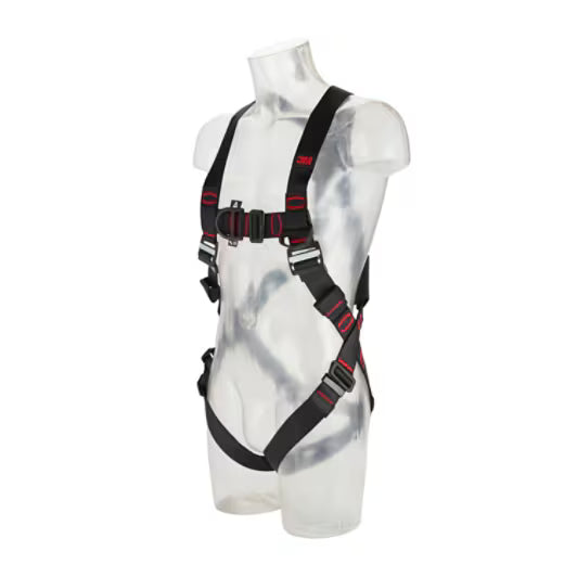 3M™ Protecta® E200 Standard Auffanggurt für allgemeine Verwendung, schwarz, klein, 1161609