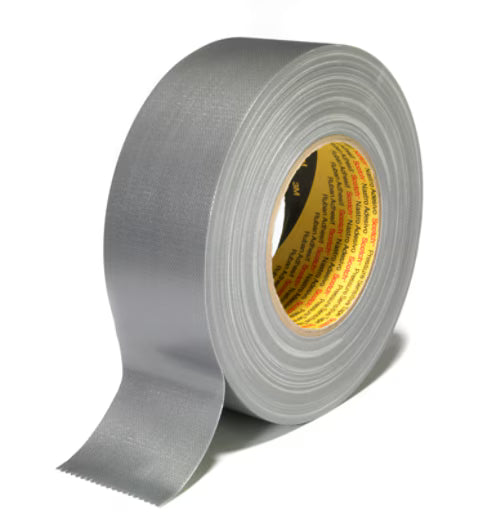 3M™ Extra Heavy Duty Duct Tape 389, Schwarz, 19 mm x 50 m, 0,26 mm