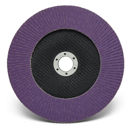 3M™ Fächerschleifscheibe 769F, T27, 115 mm x 22,23 mm, 120+