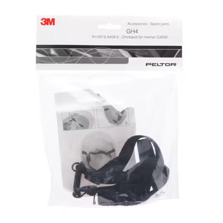 3M™ Kinnriemen für Schutzhelm der Serie G3000, 3-Punkt-Befestigung, GH4