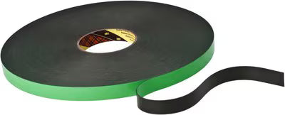 3M™ Doppelseitiges Schaumstoffklebeband 9508B, Schwarz, 1500 mm x 66 m, 0.8 mm