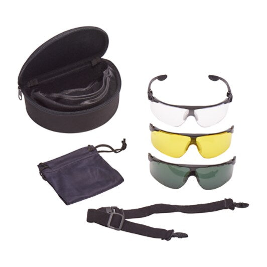3M™ Maxim™ TacPack Schutzbrillen DX, klare/gelbe/graue Scheiben, 13204-99999