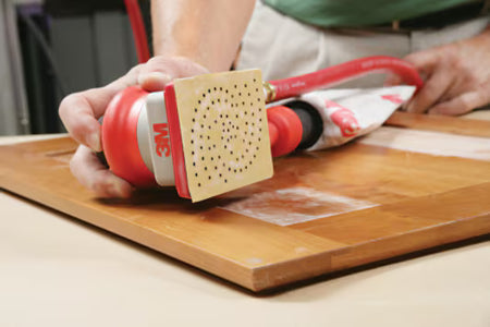 3M™ Elite Druckluft-Exzenterschleifer mit Staubsack, 0,28 CV