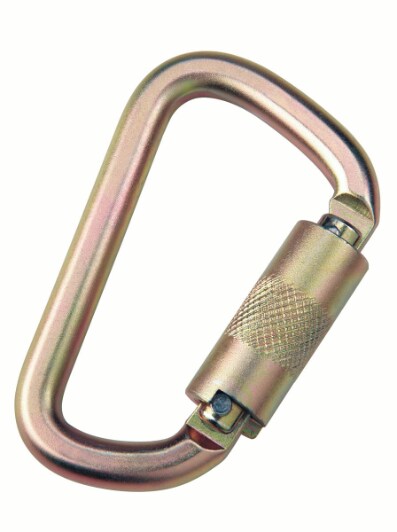 3M™ DBI-SALA® Saflok™ Karabiner, gelb verzinkt, 2000112