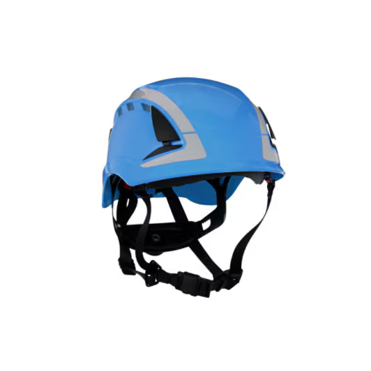 3M™ SecureFit™ X5000 Schutzhelm, belüftet, reflektierend, CE, blau, X5003V-CE