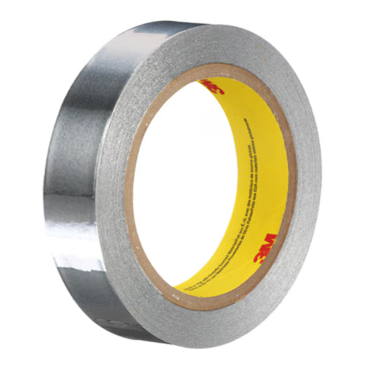 3M™ Aluminiumklebeband 431, Silber, 75 mm x 55 m, 0.08 mm