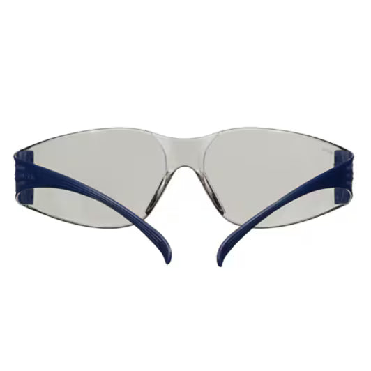 3M™ SecureFit™ 100 Schutzbrille, blaue Fassung, kratzfest/antibeschlag, hellgraue Innen-/Außenlinse, SF107AF-BLU-EU, 20/Karton