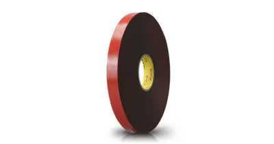 3M™ VHB™ Strukturklebeband B23F, Schwarz, 20 mm x 16,5 m, 2,3 mm