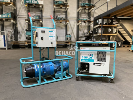 Compair Hydrovane HV02 zweiteiliger Kompressor mit Lufttrockner