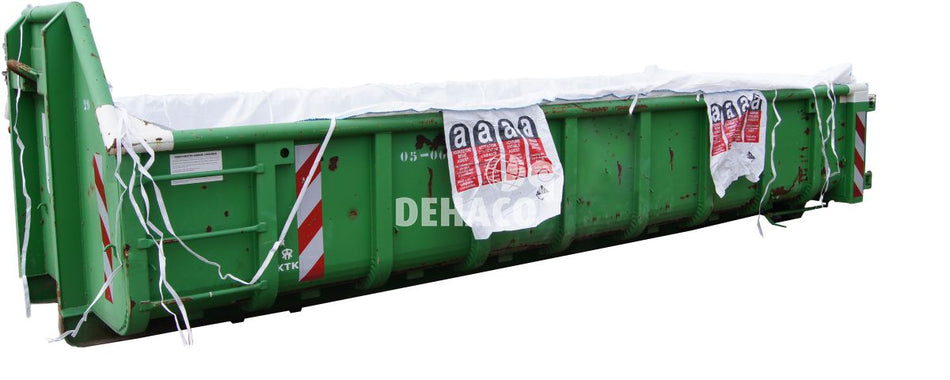 Containersack 350x170x115 cm mit A-Logo und 1 x Inliner