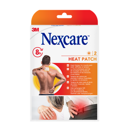 Nexcare™ Wärmepflaster, 9,5 cm x 13 cm, 2 Stück/Packung