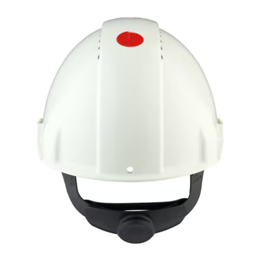3M™ Schutzhelm, Uvicator, Ratschenverstellung, Belüftung, Kunststoff-Schweißband, weiß, G3000NUV-VI