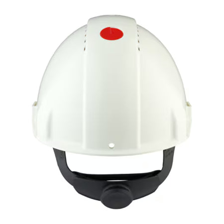 3M™ Schutzhelm, Uvicator, Ratschenverstellung, Belüftung, Kunststoff-Schweißband, weiß, G3000NUV-VI
