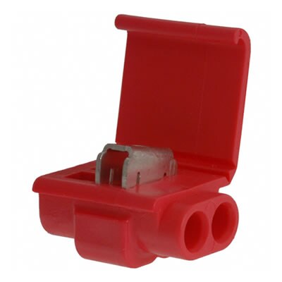 3M™ Scotchlok™ 557 Stoßverbinder, Rot, 600 V, max. 0.5 - 1.5 mm², 100 Stück / Beutel
