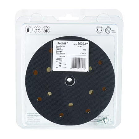 3M™ Hookit™ Stützteller, 150 mm, M8, 15 Loch, weich, 50393