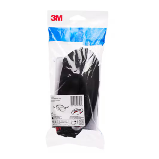 3M™ Solus™ 1000 Schutzbrille, grün/schwarzer Rahmen, Scotchgard™ Anti-Beschlag- und Anti-Kratz-Beschichtung (K&N), graue Gläser, S1202SGAF-EU, 20 Stück/Karton