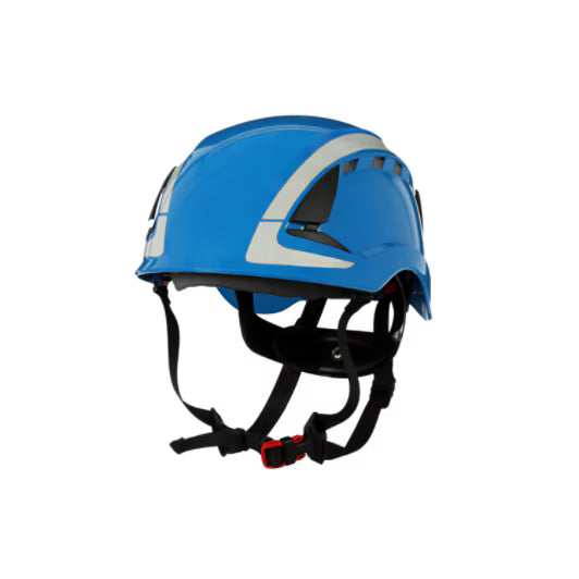 3M™ SecureFit™ X5000 Schutzhelm, belüftet, reflektierend, CE, blau, X5003V-CE