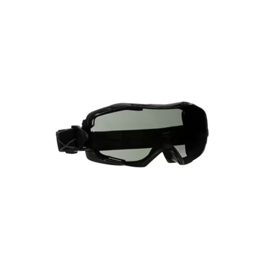 3M™ GoggleGear™ 6000 Schutzbrille, schwarzer Dichtungsrand, Scotchgard™ Anti-Beschlag und Kratzschutzbeschichtung (K&N), graue Scheibe, GG6002SGAF-BLK-EU, 10/Karton