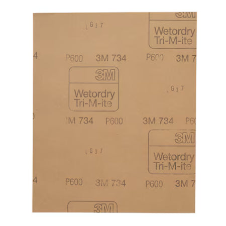 3M™ Wetordry™ Schleifpapier 734, 230 mm x 280 mm, P600, 01973