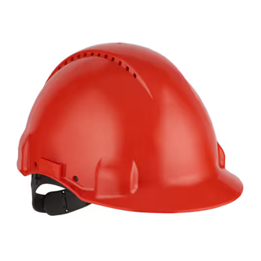 3M™ Schutzhelm, Uvicator, Pinlock, belüftet, Kunststoff-Schweißband, rot, G3000CUV-RD