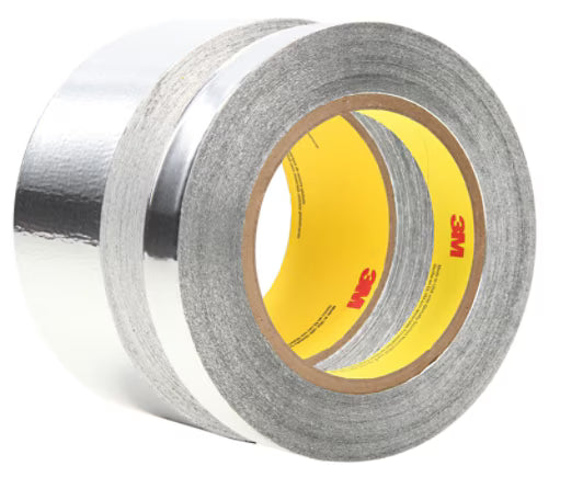 3M™ Aluminiumklebeband 425, Silber, 50 mm x 55 m, 0.12 mm