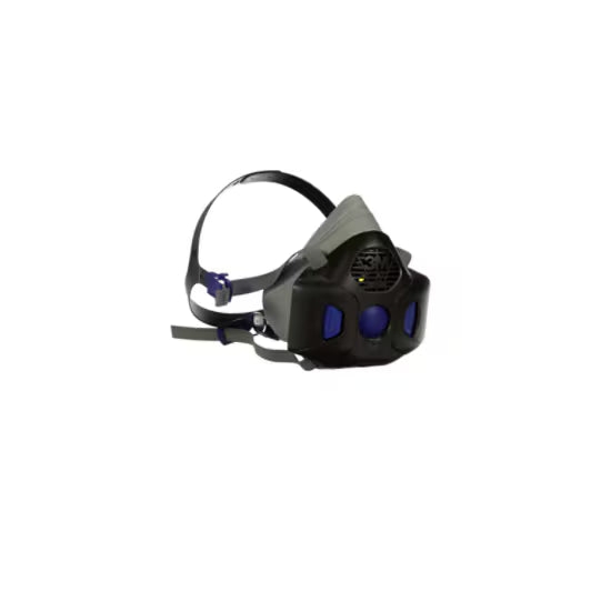 3M™ Secure Click™ Mehrweg-Halbmaske mit Sprechmembran, groß, HF-803SD