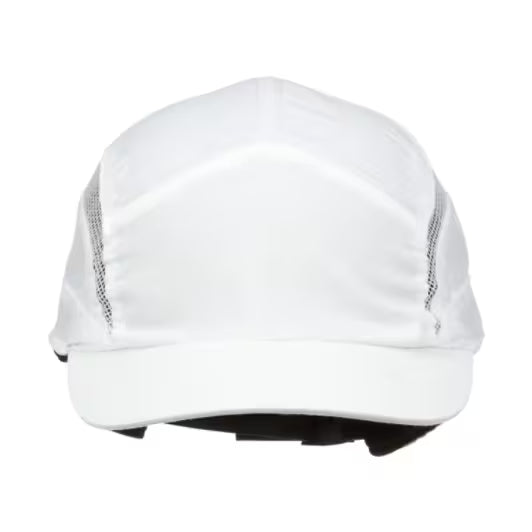 3M™ First Base™ 3 Anstoßkappe 2030604, Classic, Weiß, kurzer Schirm, 55 mm, angepasst