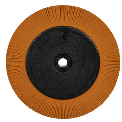 Scotch-Brite™ Radialborste, PN-RB, 80+, 203,2 mm x 25,4 mm x 31,75 mm (8 Zoll x 1 Zoll x 1-1/4 Zoll), Typ S, mit Flansch