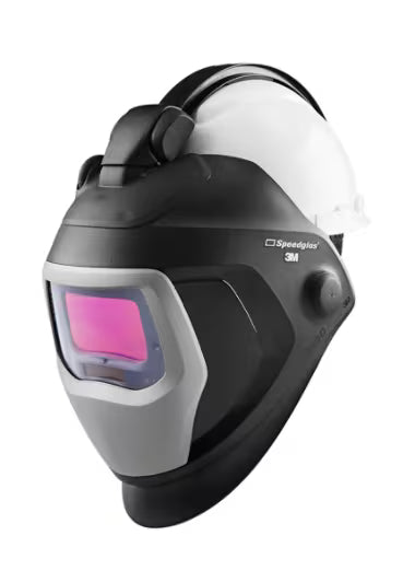 3M™ Speedglas™ Schweißhelm Serie 9100 QR mit Schweißfilter 9100X und 3M™ Schutzhelm H-701, 583615