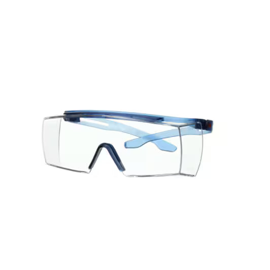 3M™ SecureFit™ 3700 Überbrille, blaue Bügel, kratzfest+ (K), transparente Scheibe, SF3701ASP-BLU-EU, 20/Karton
