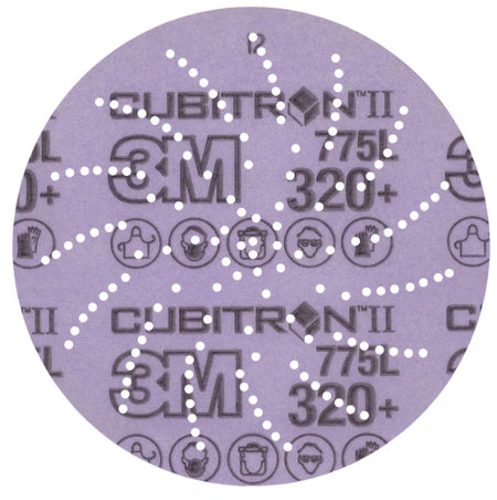 3M Xtract™ Cubitron™ II Filmscheibe 775L, 127 mm, 320+ 500LG, 50 pro Innenpack, 250 pro Karton