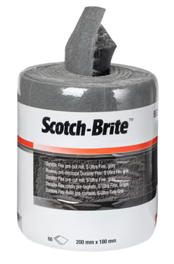 3M™ Scotch-Brite™ Durable Flex Rolle, 100 mm x 10 m RL, S UFN