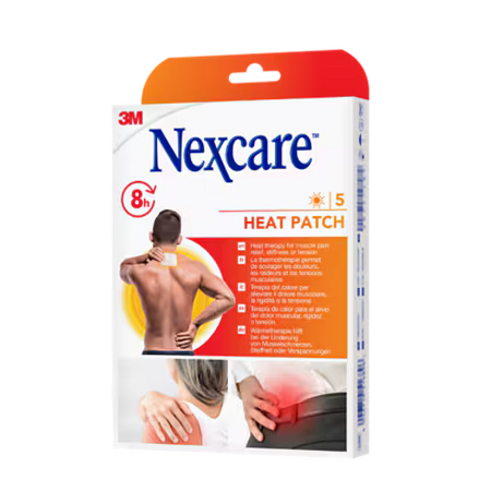 Nexcare™ Wärmepflaster N2005P, 9,5 cm x 13 cm, 5 Stück/Packung