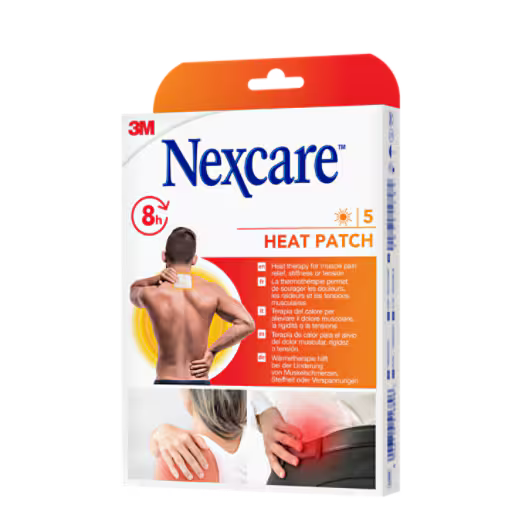 Nexcare™ Wärmepflaster N2005P, 9,5 cm x 13 cm, 5 Stück/Packung