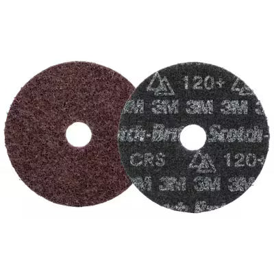 Scotch-Brite™ Präzisions-Oberflächenbearbeitungsscheibe für starke Beanspruchung, HD-DH, grob 120+, 127 mm x 22.23 mm, 50 St./Karton