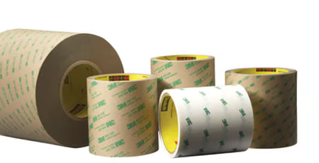 3M™ Transfer-Klebeband mit doppelter Schutzfolie 9553, transparent, 670 mm x 600 m