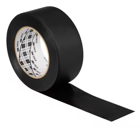 3M™ Vinyl-Gewebeband 3903i, Schwarz, 50 mm x 50 m